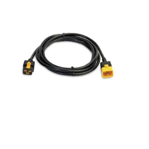 APC - Cavo di alimentazione - IEC 60320 C19 a IEC 60320 C20 - 3.1 m - chiusura aggancio - nero - per P/N: SMT2200I-AR, SMT2200R2I-AR, SMT3000I-AR, SMT3000R2I-AR, SRT1500XLI, SRT2200XLI-KR